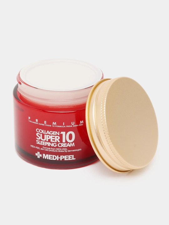 Medi-Peel Collagen Super 10 Sleeping Cream kollagenli yoshartiruvchi tungi krem, 70ml