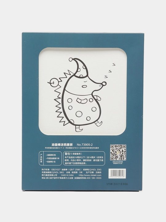 Pastel bo`rlar Deli 73905-2, 6 rang