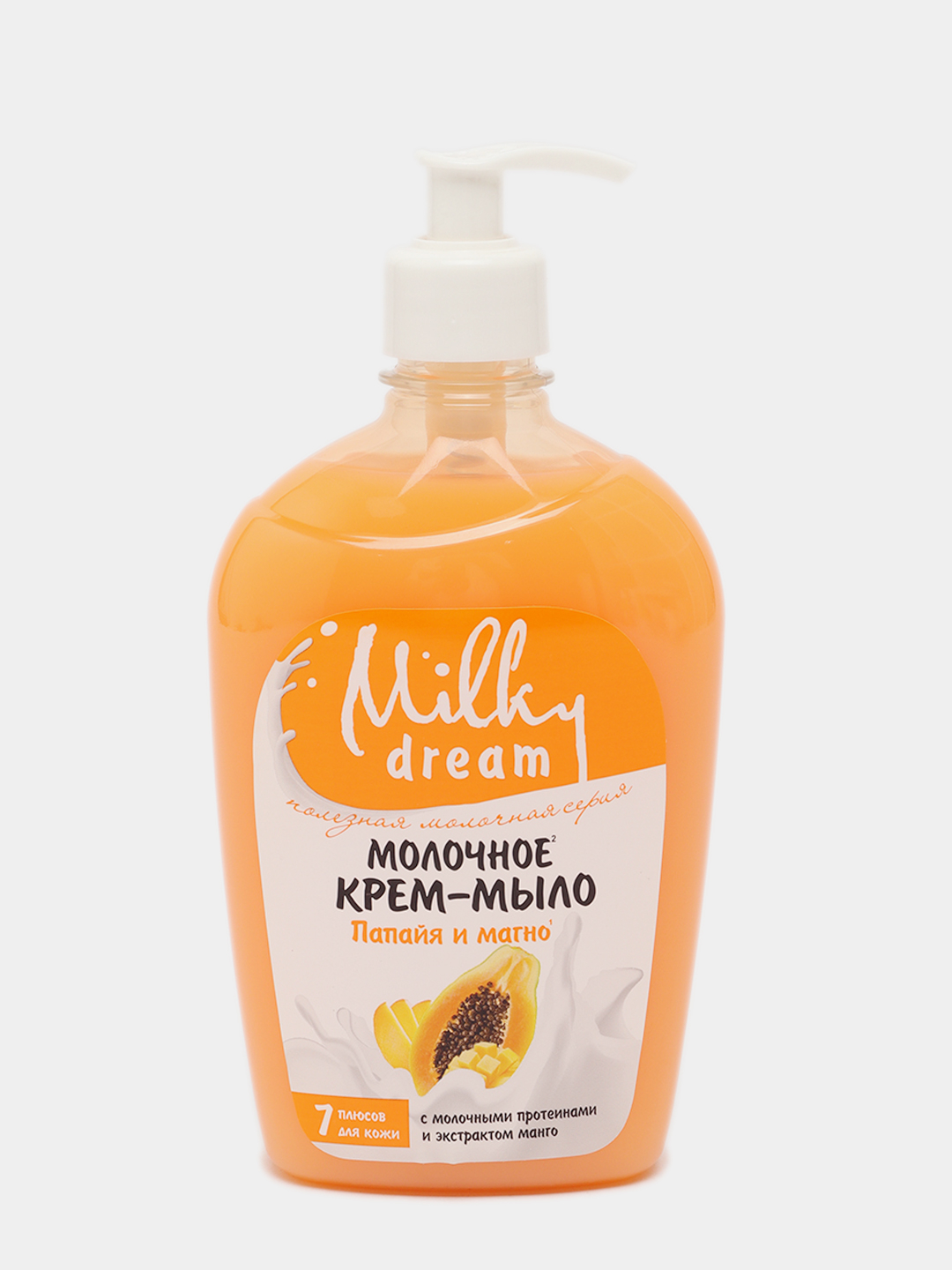 Молочное жидкое мыло Milky Dream <b>Папайя</b> и <b>манго</b>, <b>500</b> <b>мл</b> купить по низким це...