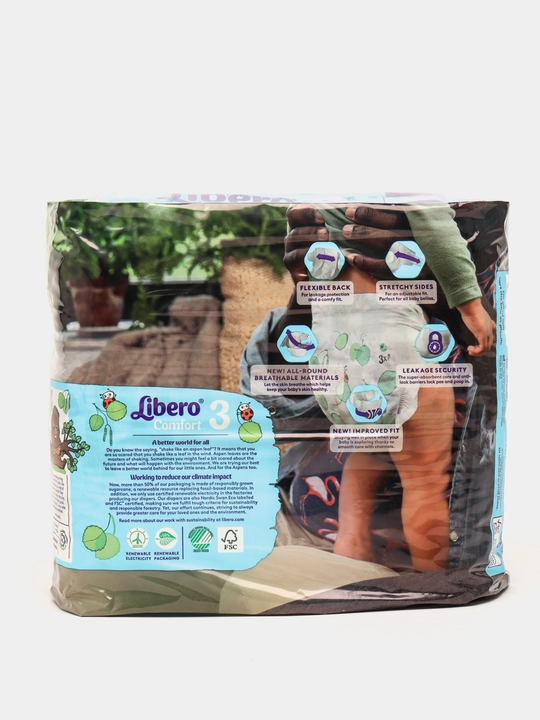 Tagliklar Libero Comfort 3, 5-9 kg, 30 dona