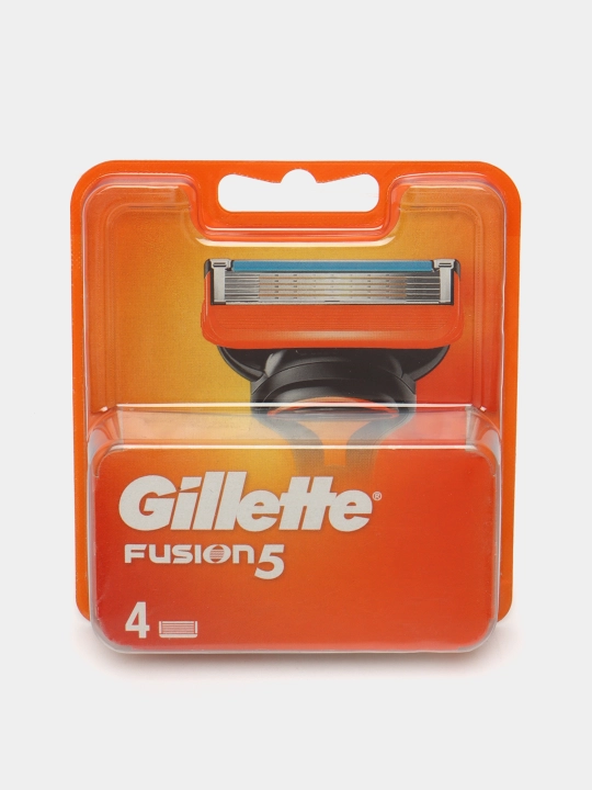 Сменные Кассеты Gillette Fusion5 Для Бритвы, 4 шт., с 5 лезвиями, c точным триммером