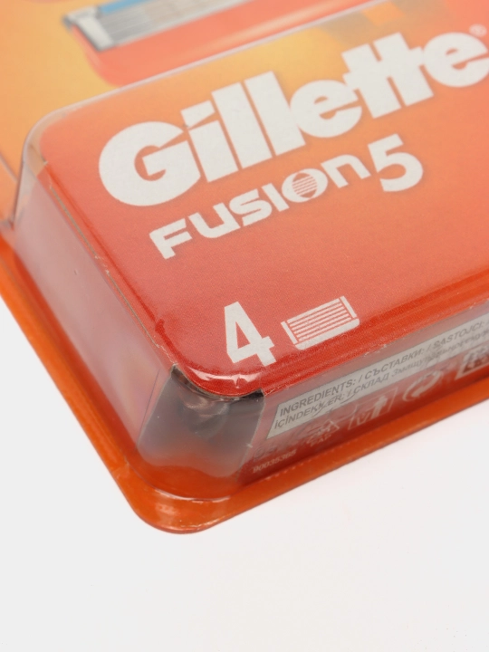 Сменные Кассеты Gillette Fusion5 Для Бритвы, 4 шт., с 5 лезвиями, c точным триммером