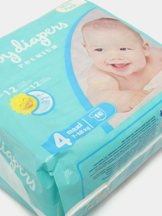 Детские подгузники Baby Diapers Maxi #4, 16 шт