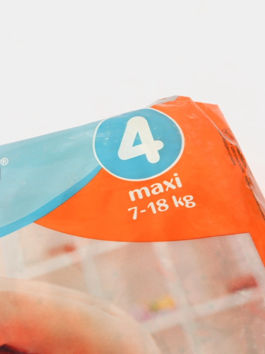 Детские подгузники Попкинсы Maxi 4, 7-18 кг, 12 шт