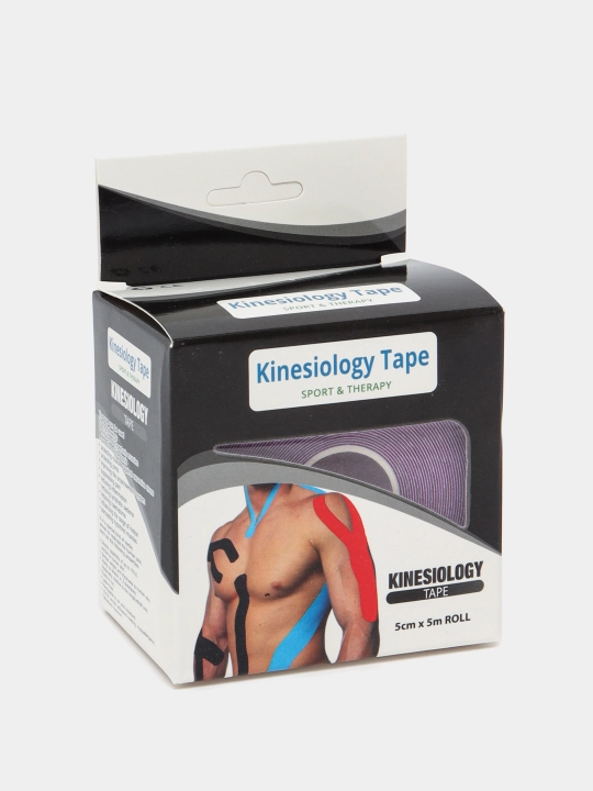 Kinezio teyp 5×5 sm, tana va yuz uchun kineziologik lenta