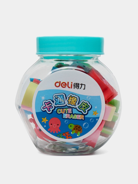 O'chirgich 20 dona, turli xil, Deli, 7533 - 