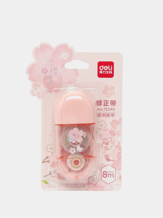 Shtrix lenta Deli 71540 Sakura, 5 mm * 8 m - 