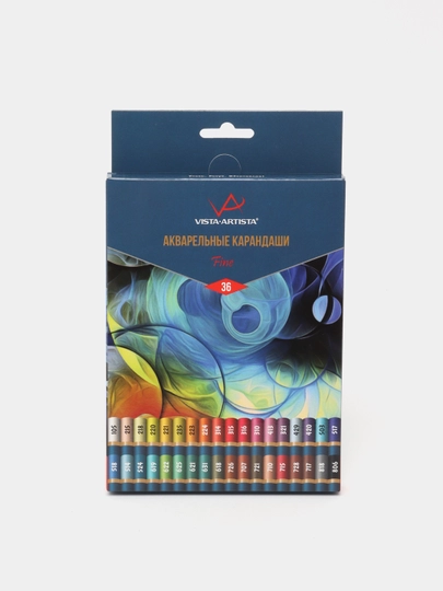 Akvarel qalamlari Vista-Artista VFWP-36 Fine, 36 ta rang q0000017737 - 