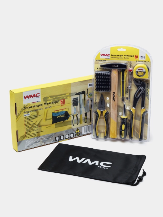 Набор инструментов, ключей WMC Tools 1050, 50 предметов