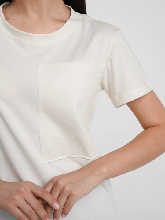 Футболка женская с карманом My Wear Yulsstore