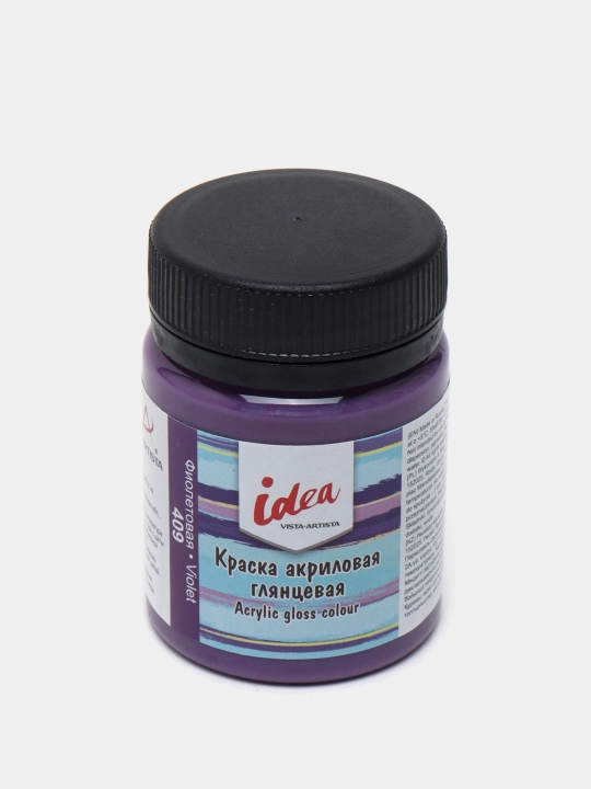 Akril bo'yoq Vista-Artista idea dekorativ IGA-50, 50 ml, binafsha IGA-50violet q0000017911 - 