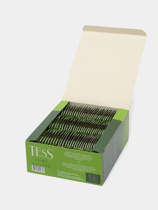 Ko'k choy Tess Flirt, 150g, 100 dona, 1.5g