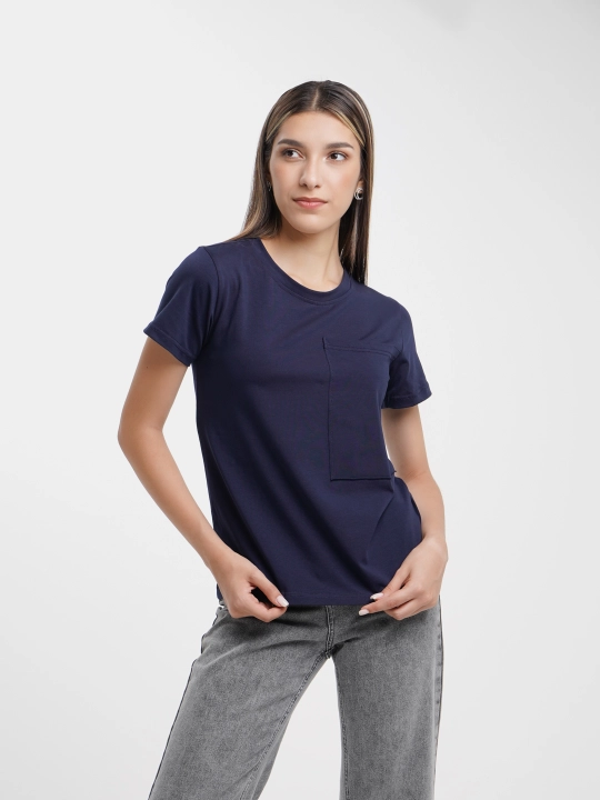 Футболка женская с карманом My Wear Yulsstore