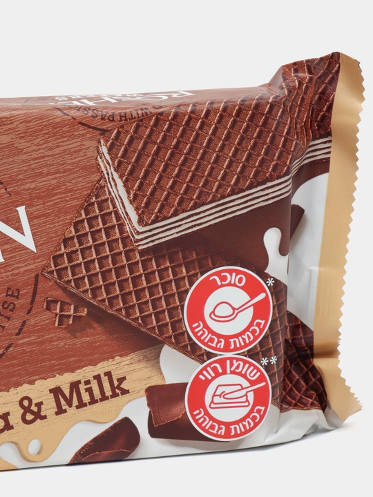Вафли Roshen Wafers, какао-молоко, 216 г