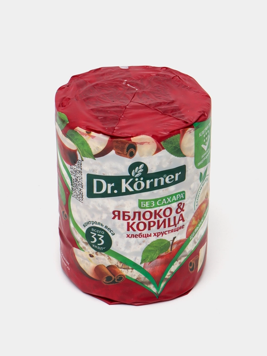 Хлебцы Dr.Korner злаковый коктейль яблоко и корица 100гр