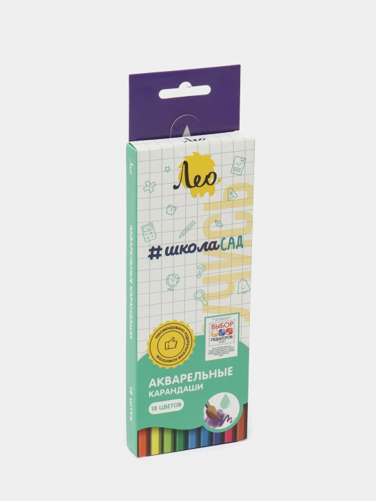 Akvarel qalamlari Leo, O'rganing LSWP-18 Akvarel qalamlari to'plami o'tkir 8 x 18 - 