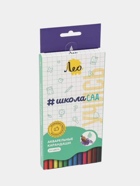 Akvarel qalamlari Leo "O'qish" LSWP-24 - 