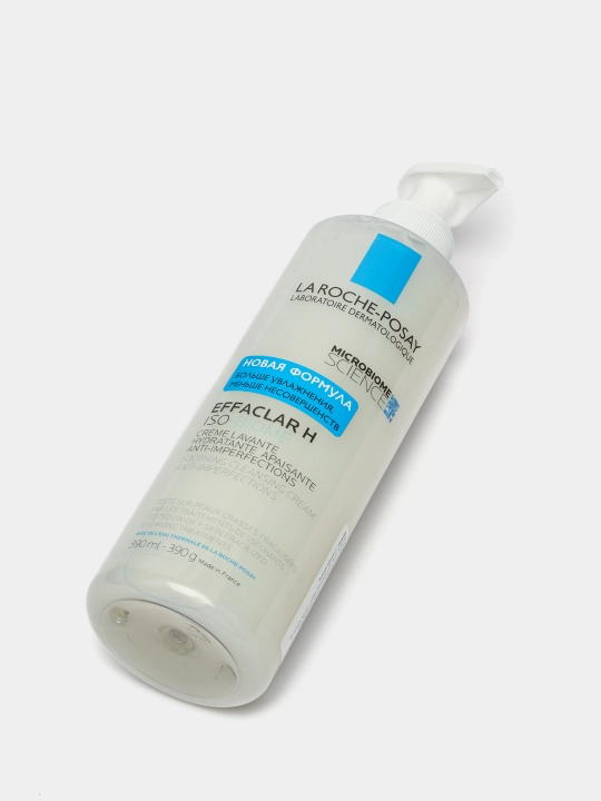 Tinchlantiruvchi tozalovchi krem jeli LA ROCHE POSAY EFFACLAR H ISO-BIOME, nomukammallikka qarshi, 390 ml
