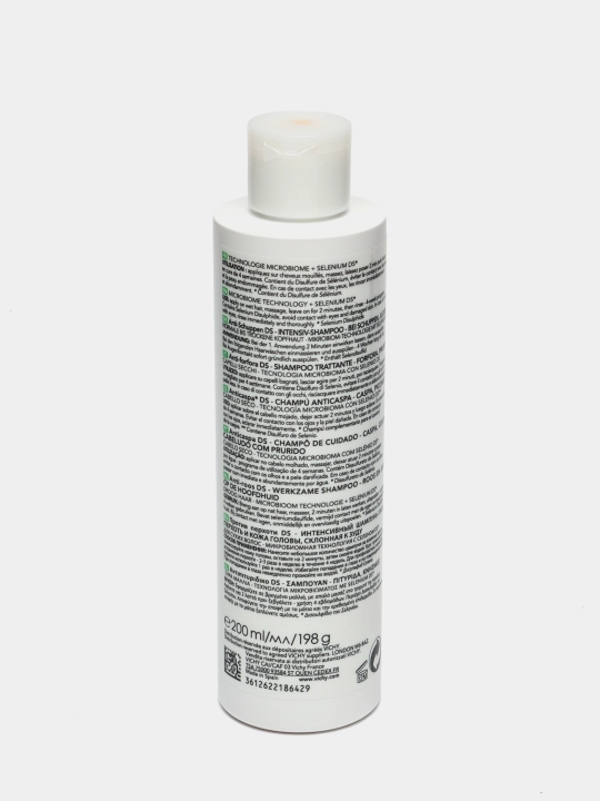 Intensiv shampunni parvarish qilish VICHY DERCOS, quruq sochlar uchun kepekka qarshi, 200 ml