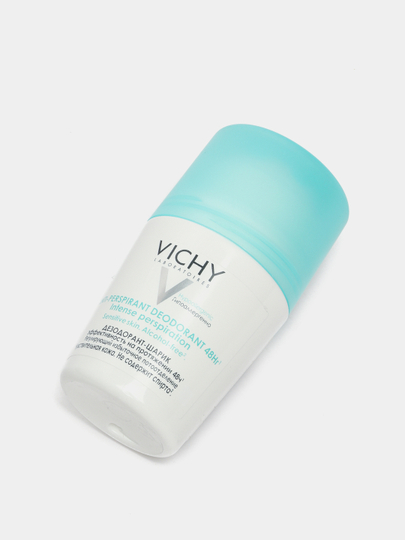 Vichy ortiqcha ter ajralib chiqishini boshqaruvchi sharchali dezodorant 48 soat, 50 ml
