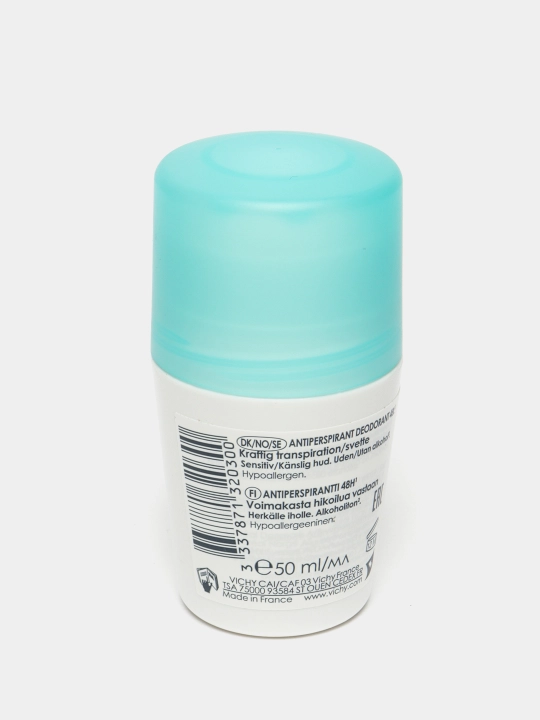 Vichy ortiqcha ter ajralib chiqishini boshqaruvchi sharchali dezodorant 48 soat, 50 ml
