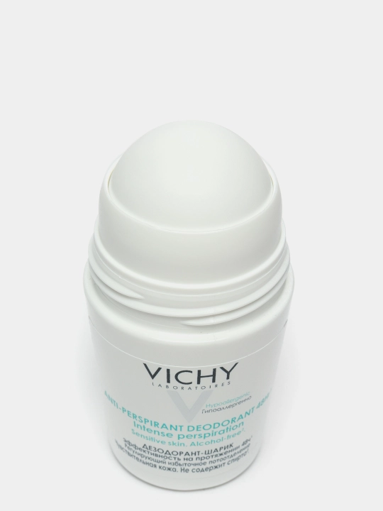 Vichy ortiqcha ter ajralib chiqishini boshqaruvchi sharchali dezodorant 48 soat, 50 ml