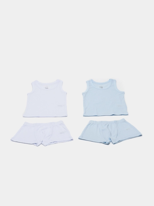 Bolalar to'plami Diva Kids DKR0204, mayka va shortilar, 2 juft - 