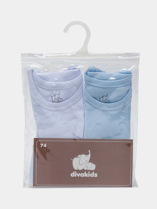 Bolalar uchun mayka-bodi Diva Kids, 2 dona