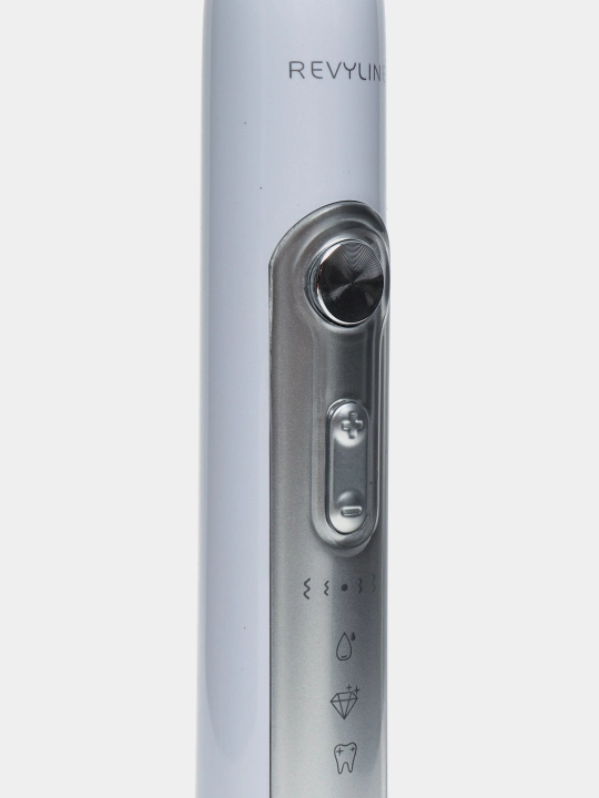 Revyline RL 010 White elektr tish cho‘tkasi, 5 ta rejimli, 3 ta nasadkali, IPX7