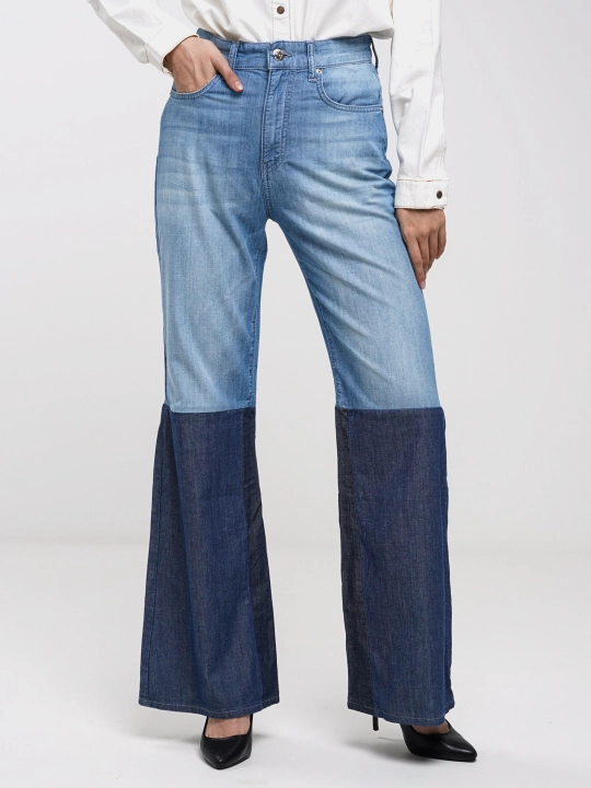 Ayollar jinsi shimlari Bjeans Wide Leg, GM0364, Multicolor - 