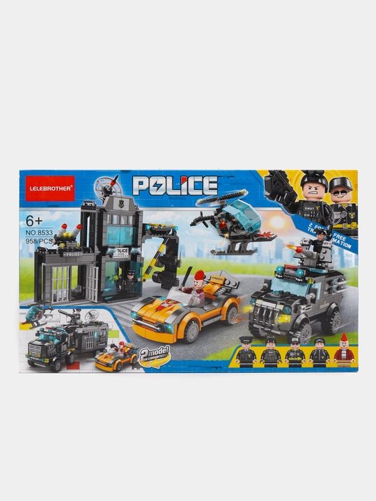 Конструктор для детей Lele Brother 8533, 958 деталей