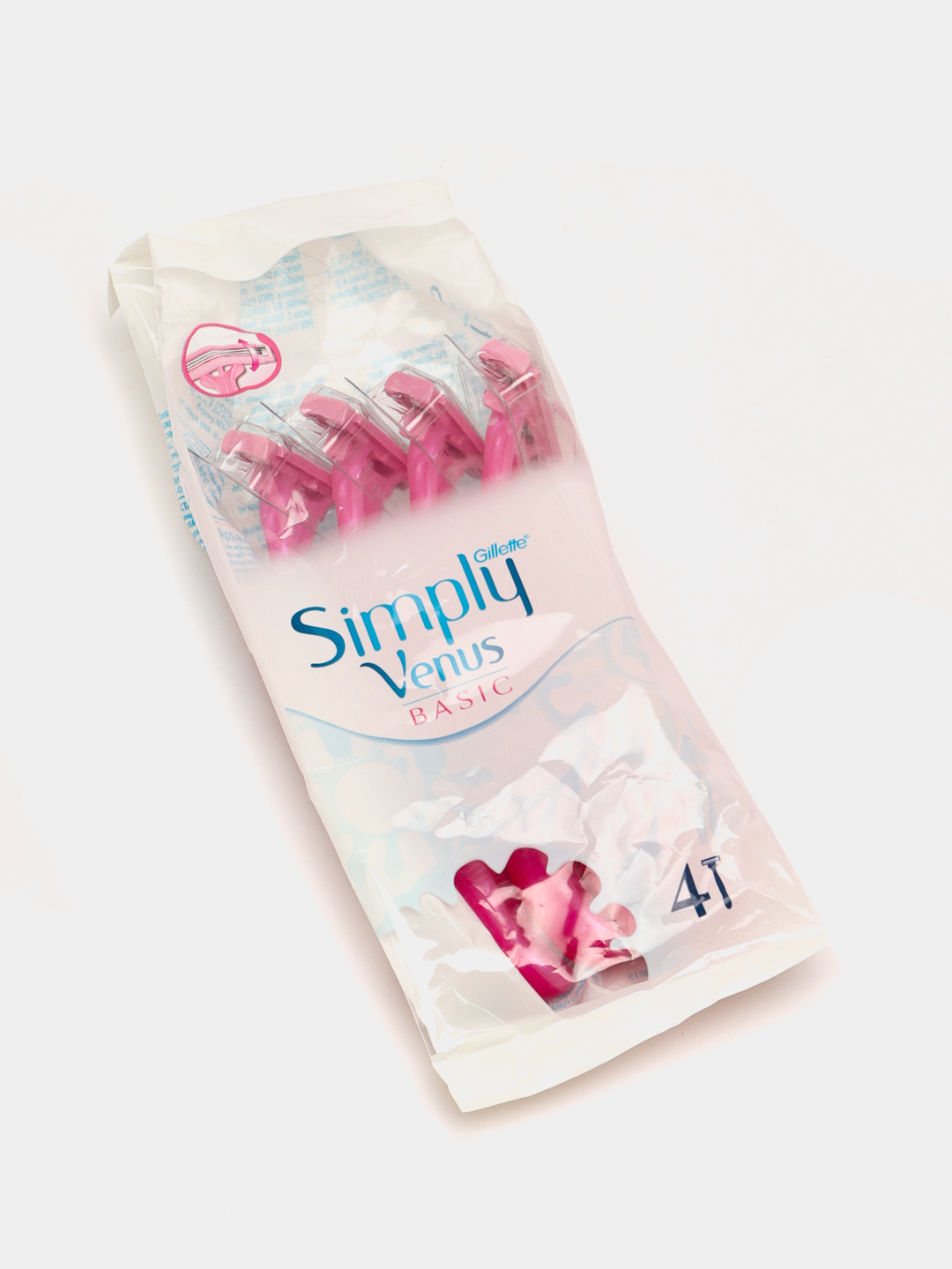 Gillette Simply Venus3 Basic Одноразовая бритва для женщин, 4шт
