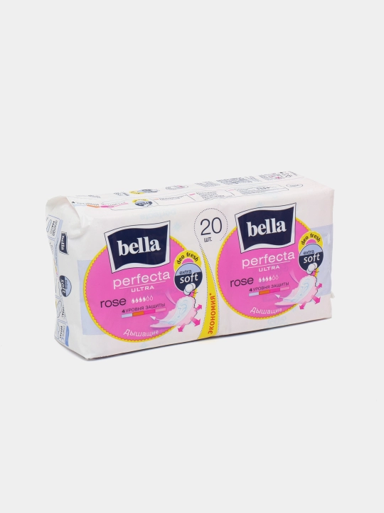 Prokladkalar Bella Perfecta Ultra Rose Deo Fresh Economy, 20 dona