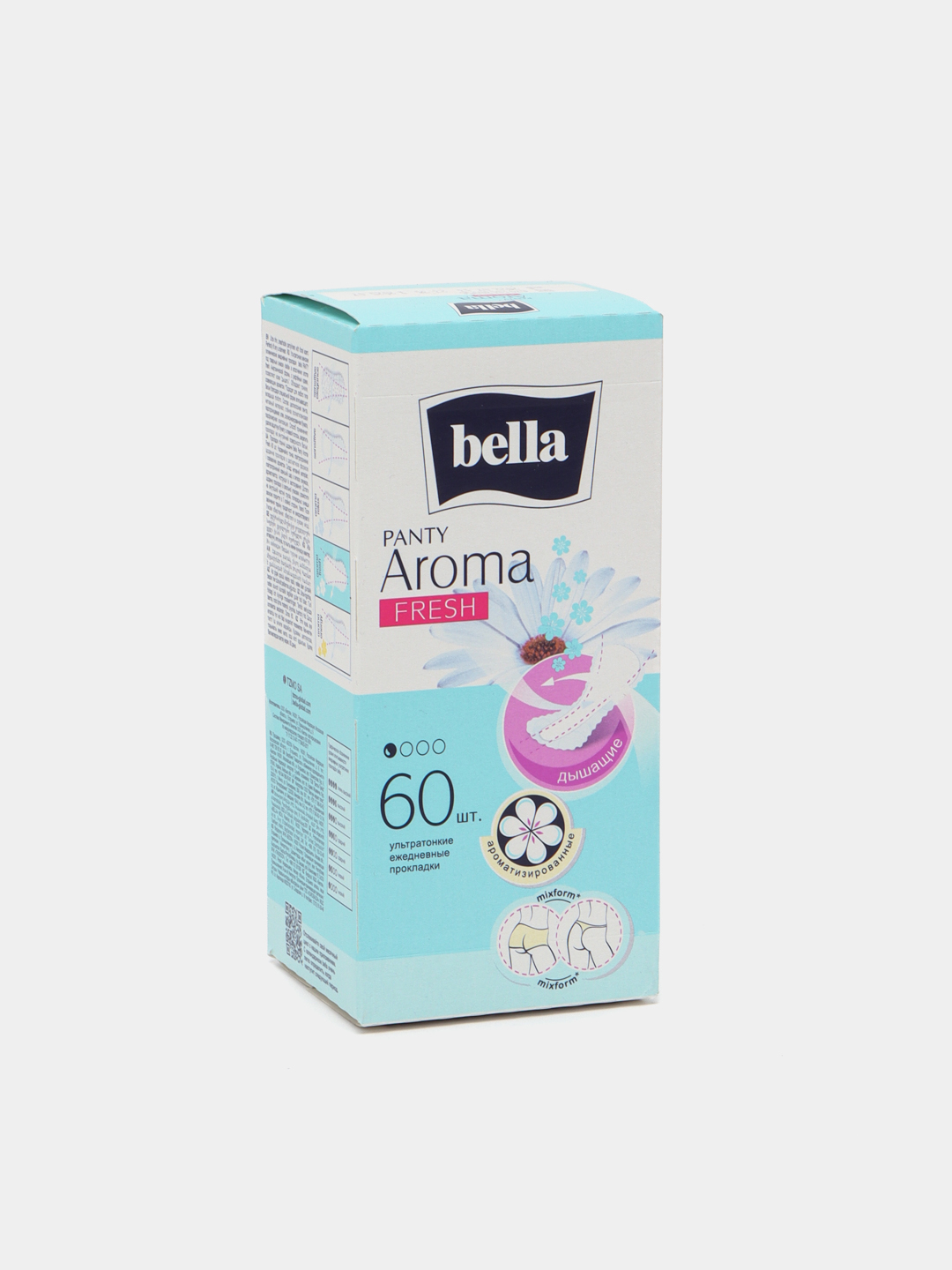 Kunlik prokladkalar Bella Panty Aroma Fresh, 1 tomchi, 60 dona