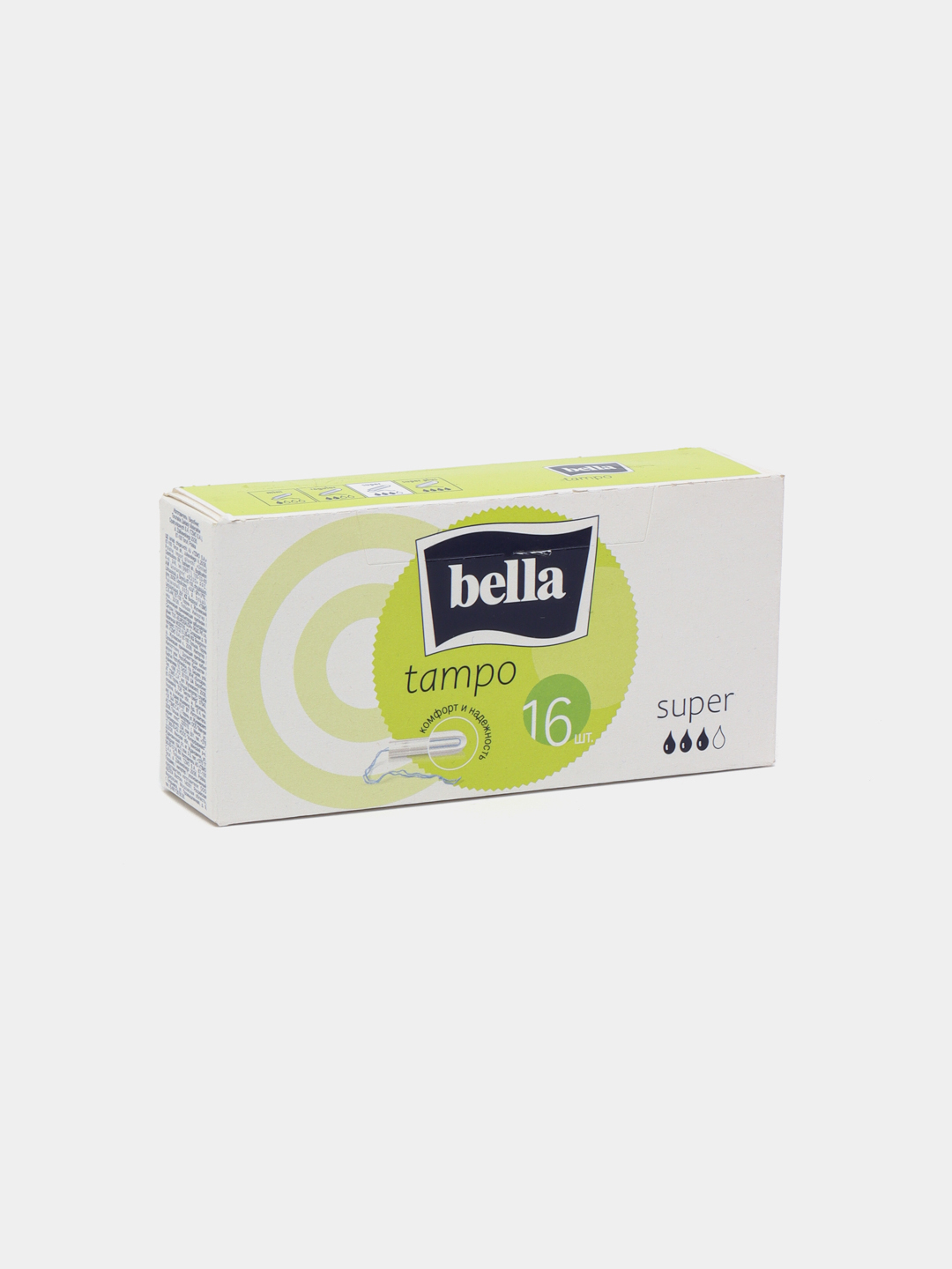 Тампоны Bella Tampo Super Comfort, 3 капли, 16 шт купить по низким ...