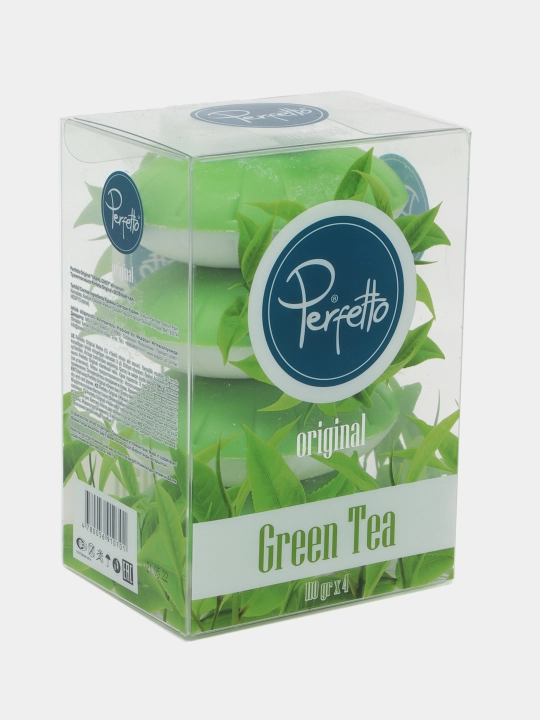 Sovun Perfetto yashil choy, 110 g  4 dona