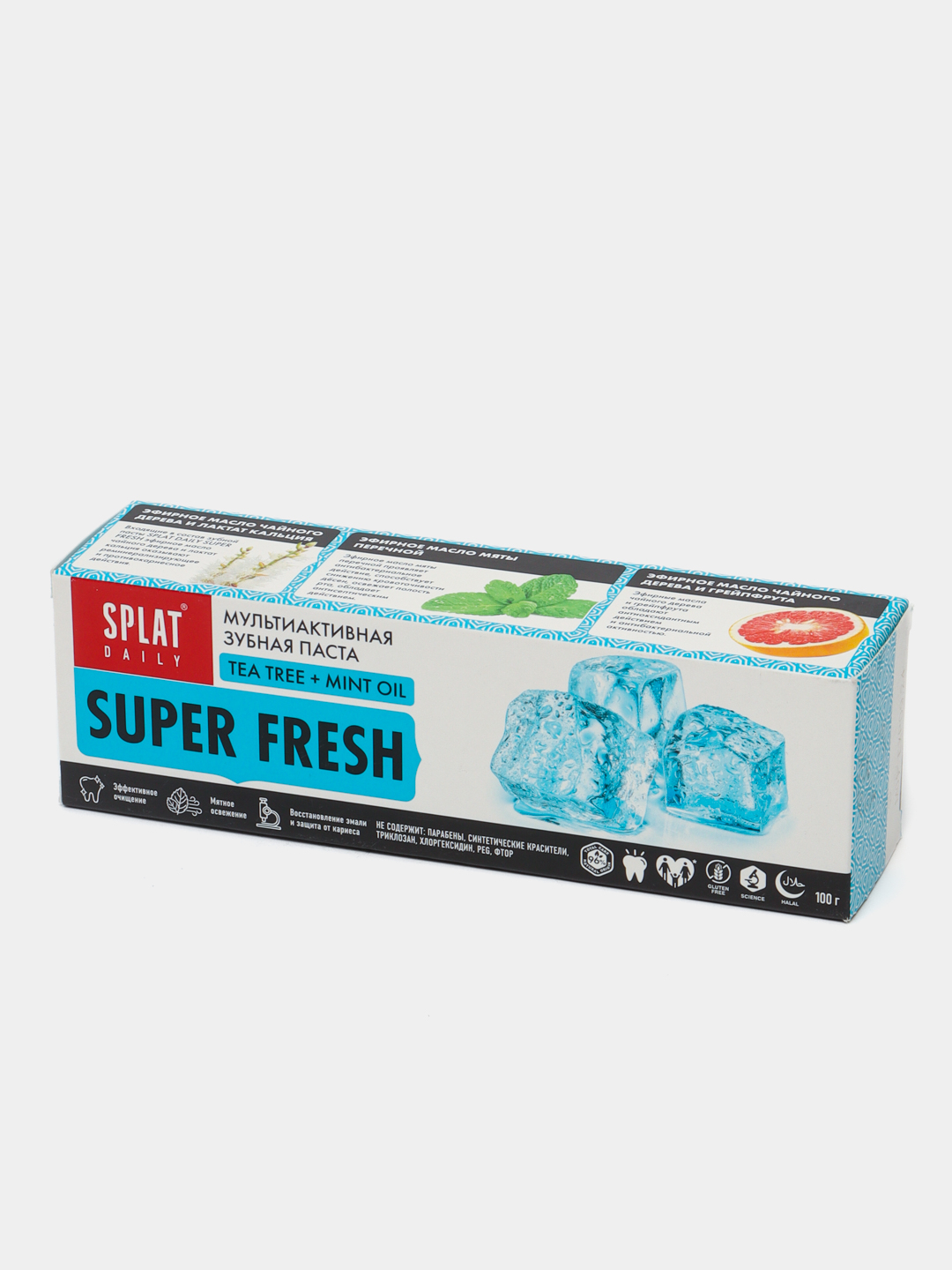 Зубная паста Splat Daily Super Fresh, 100 г купить по низким ценам в ...