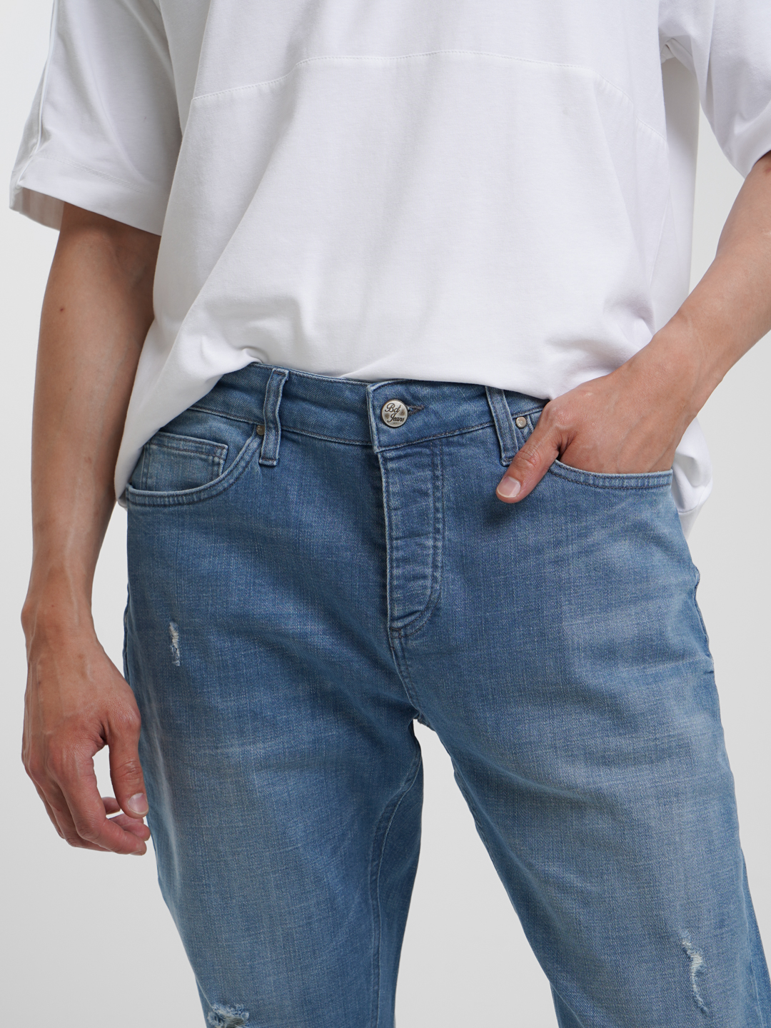 Erkaklar uchun jinsi shimlar BJeans Slim S.bottom Gm0061
