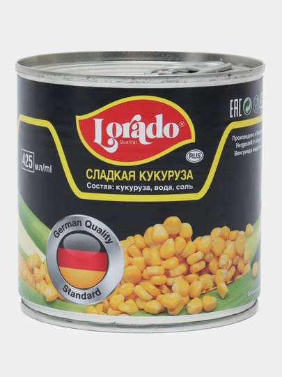 Кукуруза Lorado, сладкая, 340 г — FOODST-40134