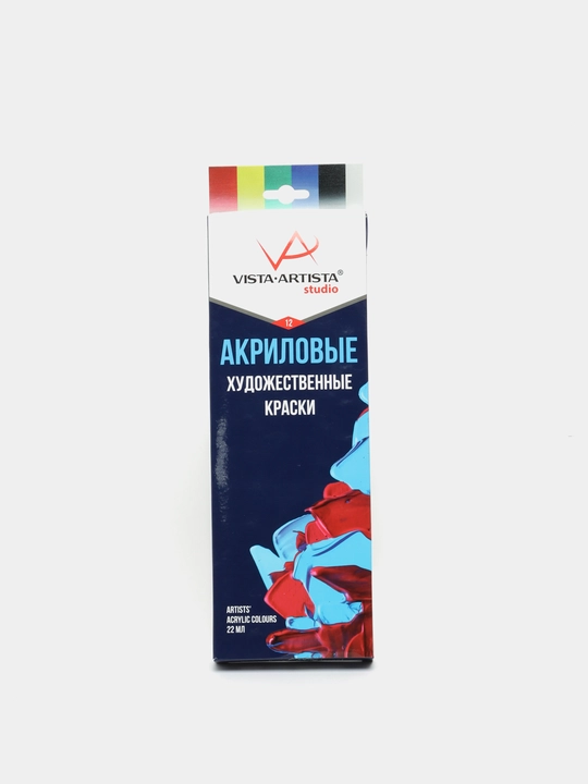 Akril bo'yoq Vista-Artista Studio VAAP-2212 Studio, 12 rang, 22 ml, q0000017885