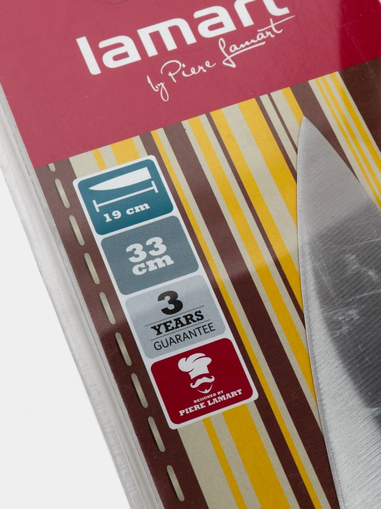 Zanglamaydigan po'latdan yasalgan pichoq Lamart LT2125, 34 sm