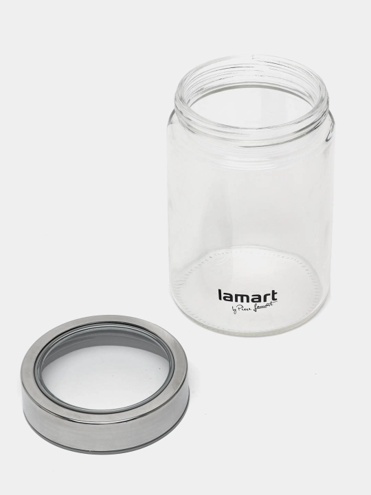 Комплект стеклянных баночек для специй Lamart LT6010