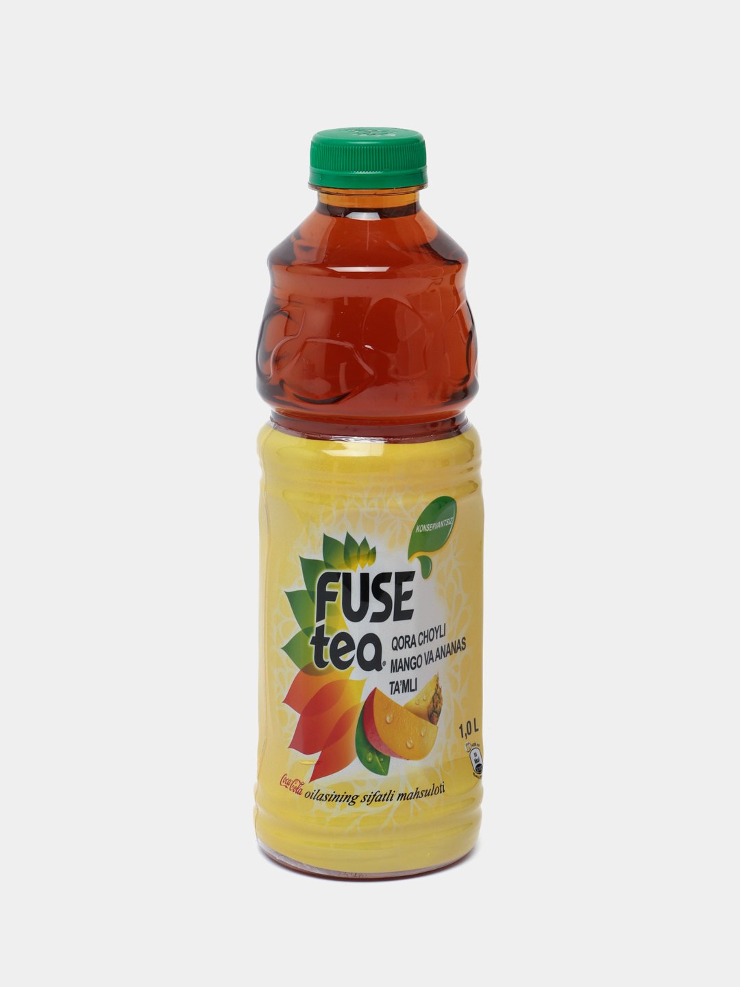 Черный Чай Fuse Tea <b>Манго</b> <b>Ананас</b>, 1 л купить по низким ценам в интернет-маг...