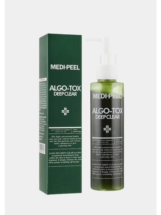 Terini tozalash uchun gel Medi-Peel Algo-Tox Deep Clear Foam, detoks effekt, 150 ml