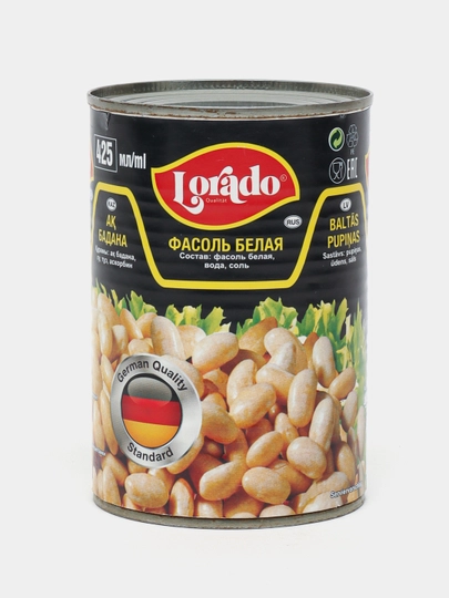 Фасоль белая Lorado, 400 г — FOODST-P00CFA1