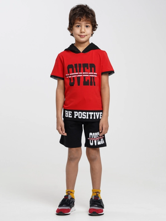O'g'il bolalar uchun komplekt Mod kids ОР-1441, shortik va futbolka - 