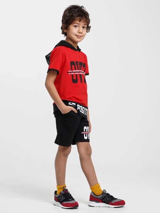 O'g'il bolalar uchun komplekt Mod kids ОР-1441, shortik va futbolka
