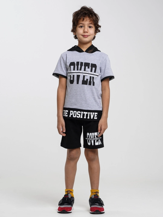 O'g'il bolalar uchun komplekt Mod kids ОР-1441, shortik va futbolka - 