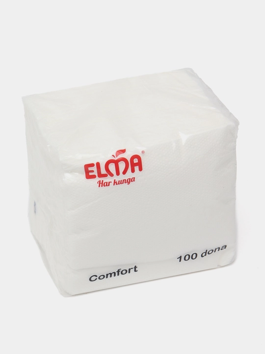 Бумажные салфетки Elma Comfort, 280 * 280 мм, 100 шт