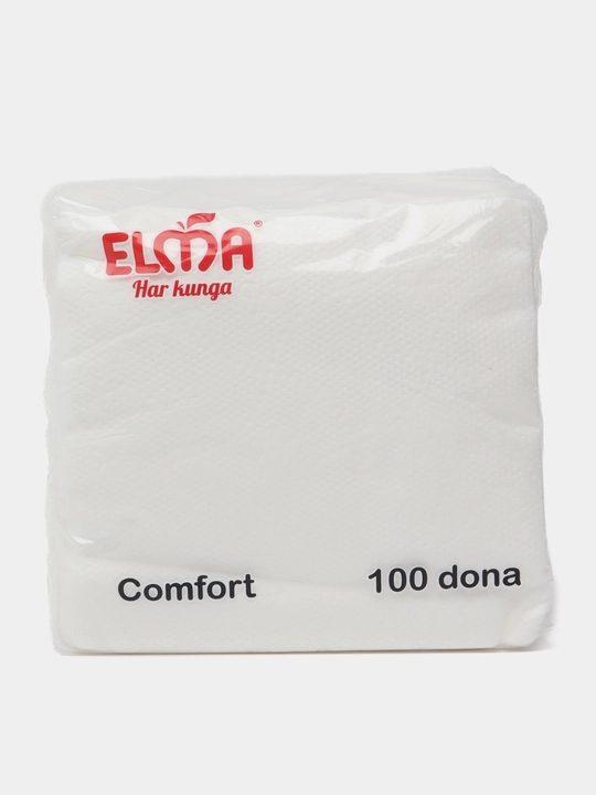 Бумажные салфетки Elma Comfort, 280 * 280 мм, 100 шт - 